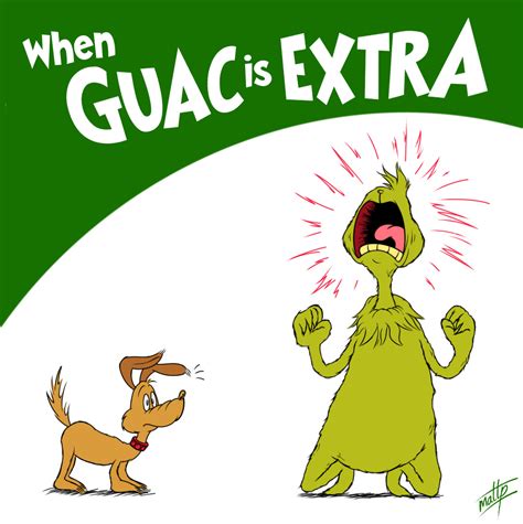 When Guacamole Costs A Dollar More When Guac Is Extra Know Your Meme