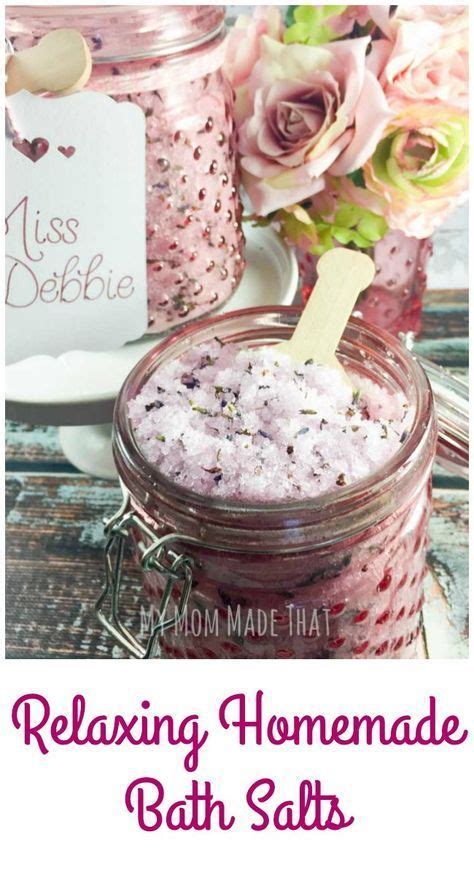 Relaxing Homemade Bath Salts Bath Salts Recipe Bath Salts Bath Soak