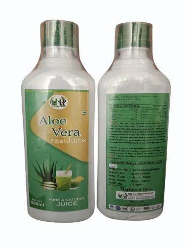 Kr Entrepreneur Alovera Juice Ml Packaging Type Bottle At Rs