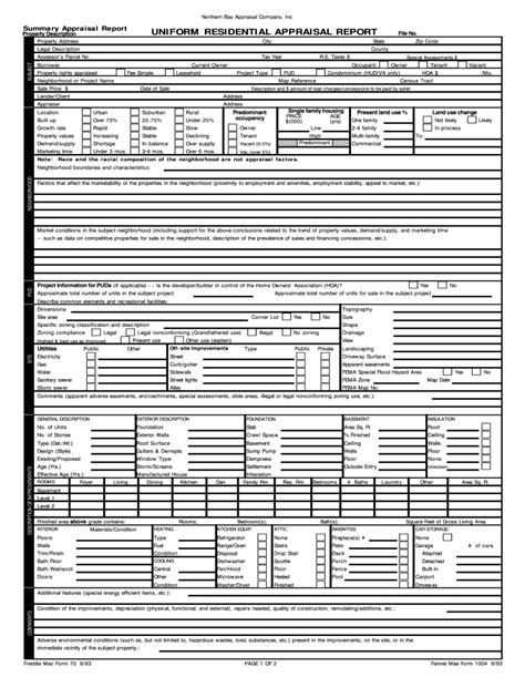 Appraisal Form Fill Out Sign Online Dochub