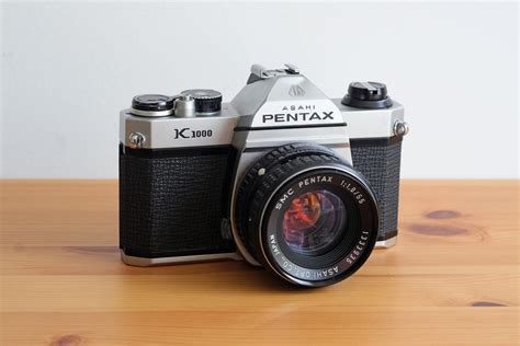 Pentax K1000 Film Camera & 55mm f/1.8 SMC Lens - Buy Online at Shutteroo