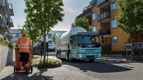 Volvo FE Electric Truck Seen In The Wild At A DC Fast Charging Station