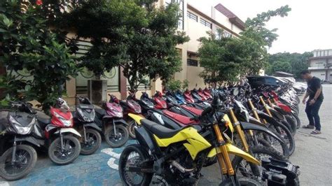 Pelaku Sindikat Pencurian Motor Di Kukar Dibekuk Ada Wanita Jadi