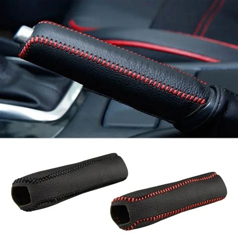 Car Leather Gears Handbrake Cover For Mazda 2 3 5 6 CX 3 CX 4 CX