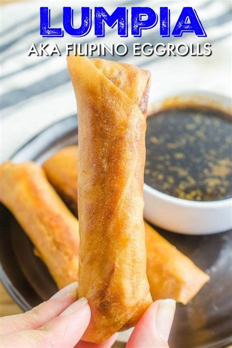 Filipino Lumpia Recipe with Lumpia Sauce - Life's Ambrosia