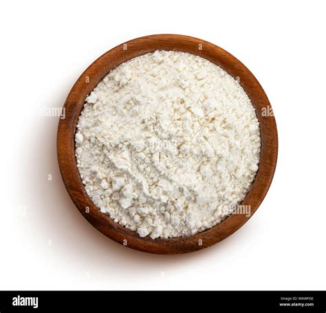 Flour Isolated On White Background With Clipping Path Stock Photo Alamy