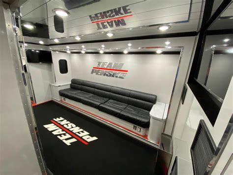 Trailer of choice for Team Penske - Featherlite Specialty