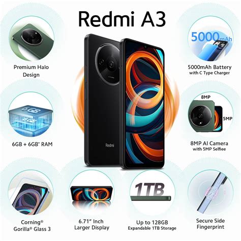 Buy Redmi A Gb Ram Gb Midnight Black Online At Best Prices