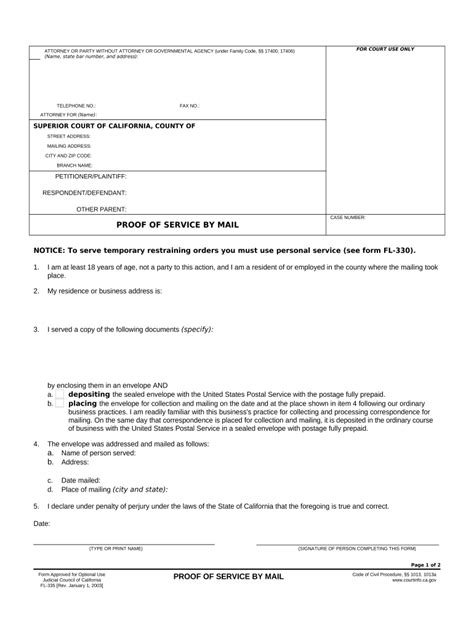 Usps Proof Of Mailing Form Fillable Printable Forms Free Online