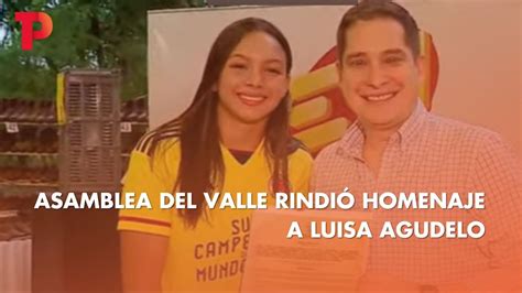 Luisa Agudelo Fue Homenajeada En Cali I I Tp Noticias Youtube