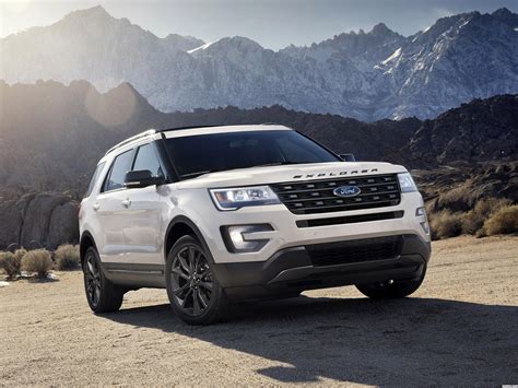 2016 Ford Explorer Xlt Options