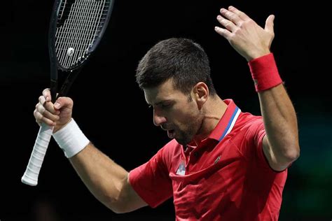 Novak Djokovic Je Prends La Responsabilité De La Défaite De La Serbie En Coupe Davis