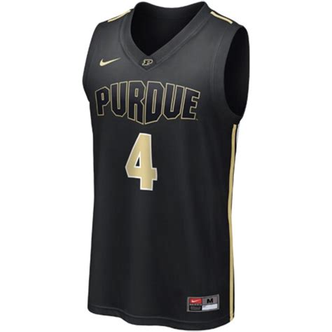 Nike Purdue Boilermakers 4 Replica Aerographic Basketball Jersey