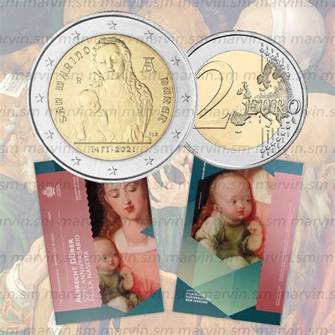 2 euro Albrecht Dürer San Marino 2021 BU