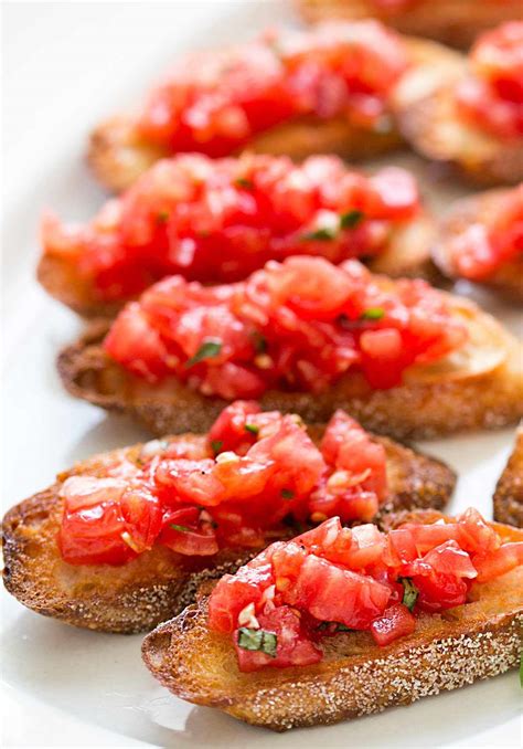 Bruschetta With Tomato And Basil Recipe