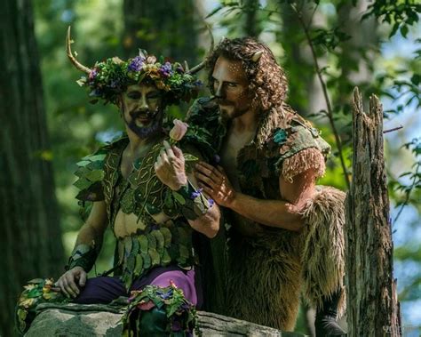 Oberon And Puck New York Renaissance Faire Forest Fairy Costume