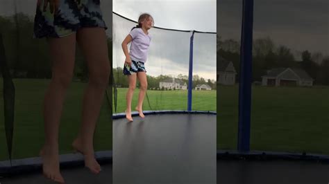 Doing Flips On The Tramp Youtube