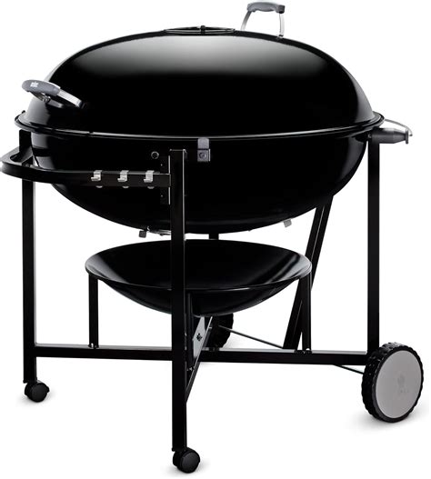 Weber 60020 Ranch Kettle Holzkohle Kugelgrill 96cm Schwarz Amazon De