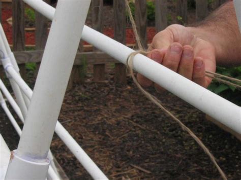 How To Build A Pvc Trellis How Tos Diy