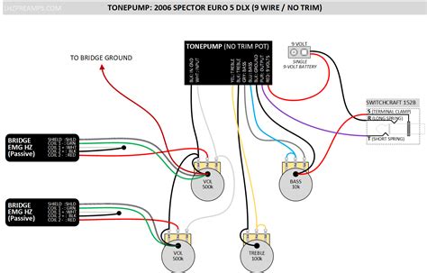 Tonepump Wiring Diagram Lhz Vintage Bass Preamps