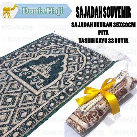 Jual Sajadah Kepala Turkey Mini Souvenir Paket Sajadah Muka Pita