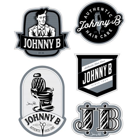 Barber Collection Stickers | Johnny B. Hair Care