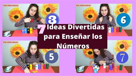 🔢 ¿cómo Enseñar Los NÚmeros👩‍🏫material Para Enseñar Los Números Youtube