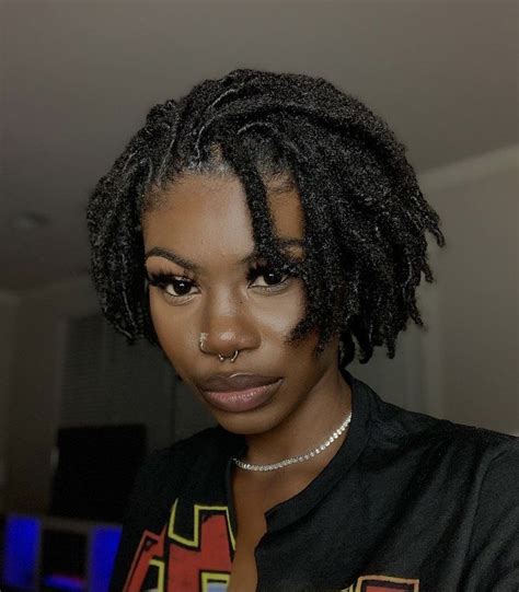 Locs🫶🏽 Short Locs Hairstyles Locs Hairstyles Beautiful Black Hair