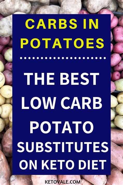 Carbs In Potatoes And Best Low Carb Substitutes