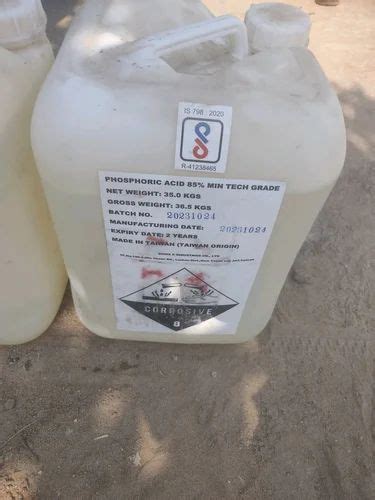 Phosphoric Acid For Industrial Application At Rs Kg In Coimbatore