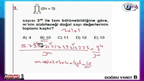 Matematİk Sorularinin ÇÖzÜmÜ Dailymotion Video