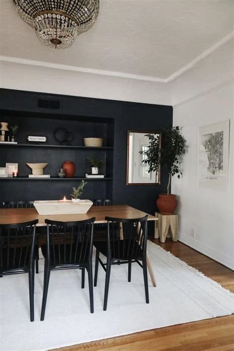 Chic Dark And Moody Dining Room Decor Ideas Lady Decluttered