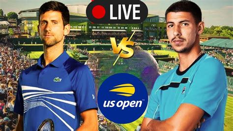 Atp Live Novak Djokovic Vs Alexei Popyrin Atp Us Open Tennis