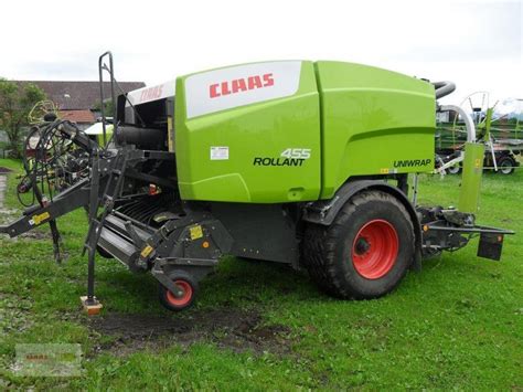 Claas Rollant 455 Rc Uniwrap Round Baler