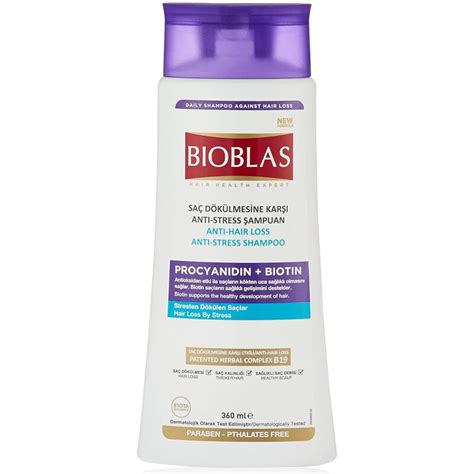 Bioblas Procyanidin Biotin Anti Stres Saç Dökülmesine Karşı Şampuan 360ml