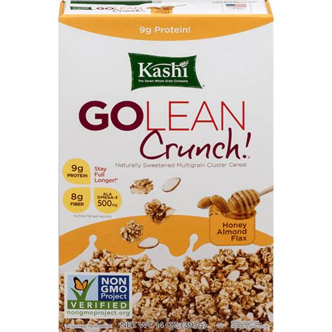 Kashi Go Cereal Honey Almond Flax Crunch 14 Oz Cereal D Agostino