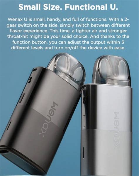 Geekvape Wenax U Pod Vape Kit Vape Uk