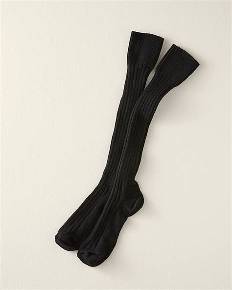 Cashmere Knee High Socks Garnet Hill