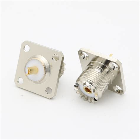 UHF Jack Panel Mount 4 Hole Flange Solder XMRUHF33 Buy UHF Product On