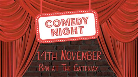 Comedy Night at The Gateway » Eat Sleep Live Herefordshire