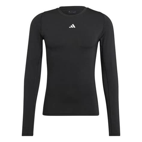 Adidas Baselayer Aeroready Techfit Schwarz Weiß Unisportstore At