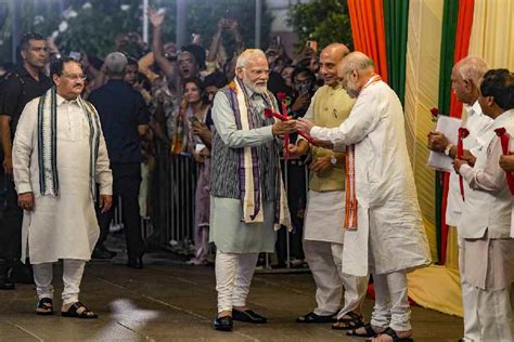 G20 Presidency Pm Modi Given Rousing Welcome At Bjp Headquarters For