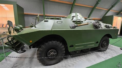 Dieser Schützenpanzerwagen SPW 40P2 BRDM 2 war Mitte November 2022 im