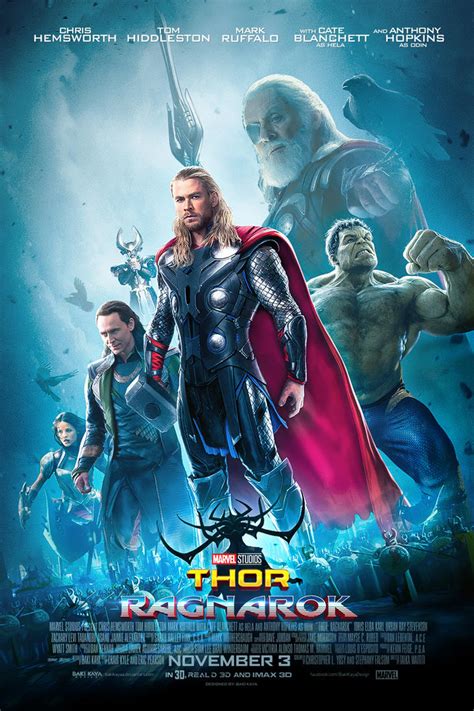 Thor Ragnarok Poster By Bakikayaa On Deviantart