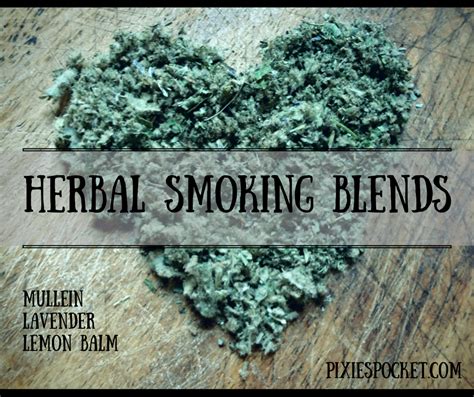 Make Your Own Herbal Smoking Blends Pixies Pocket