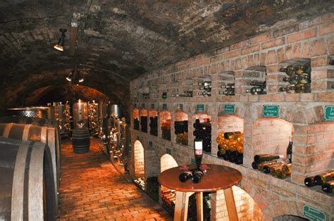 Weinkeller Wein Verkostung Von Winzerhaus Forstreiter Der Offene