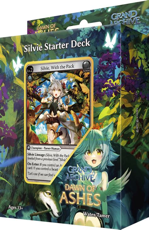 Dawn Of Ashes Starter Deck Silvie Dawn Of Ashes Starter Decks