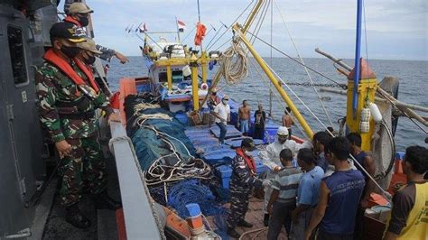 Cegah WNA Hingga Perompakan Danlanal Lhokseumawe Patroli Keamanan Laut