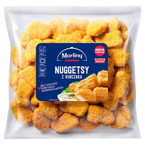 Morliny Nuggetsy Z Serem Cheddar G Kalorie Kj I Warto Ci