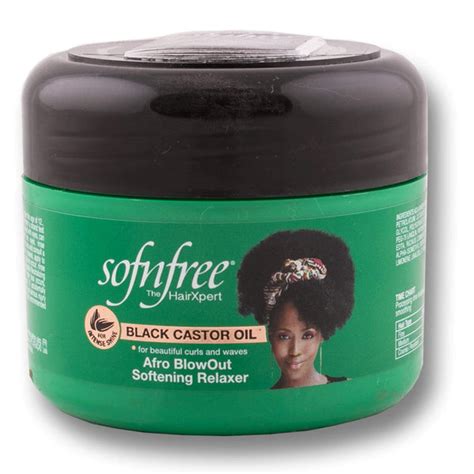 Afro Blow Out Softening Relaxer 250ml - Black Castor Oil | Cosmetic ...